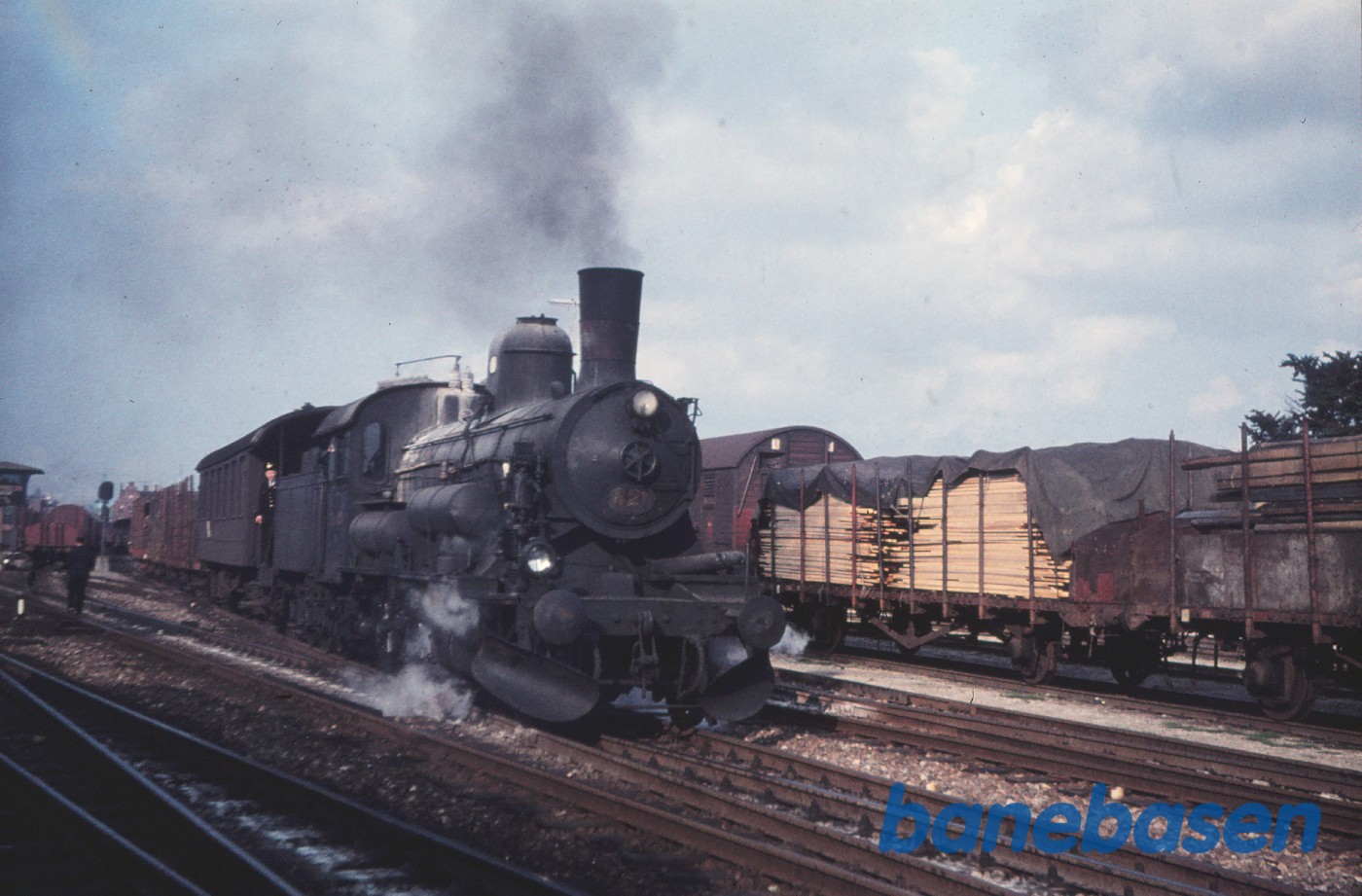 D 821 med godstog D 821 med godstog