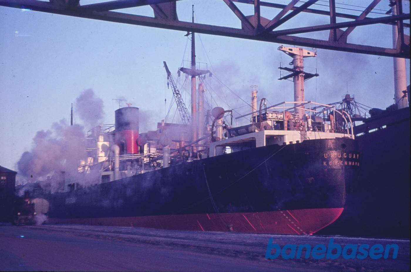 F-maskine rangerer på havnebanen F-maskine rangerer på havnebanen