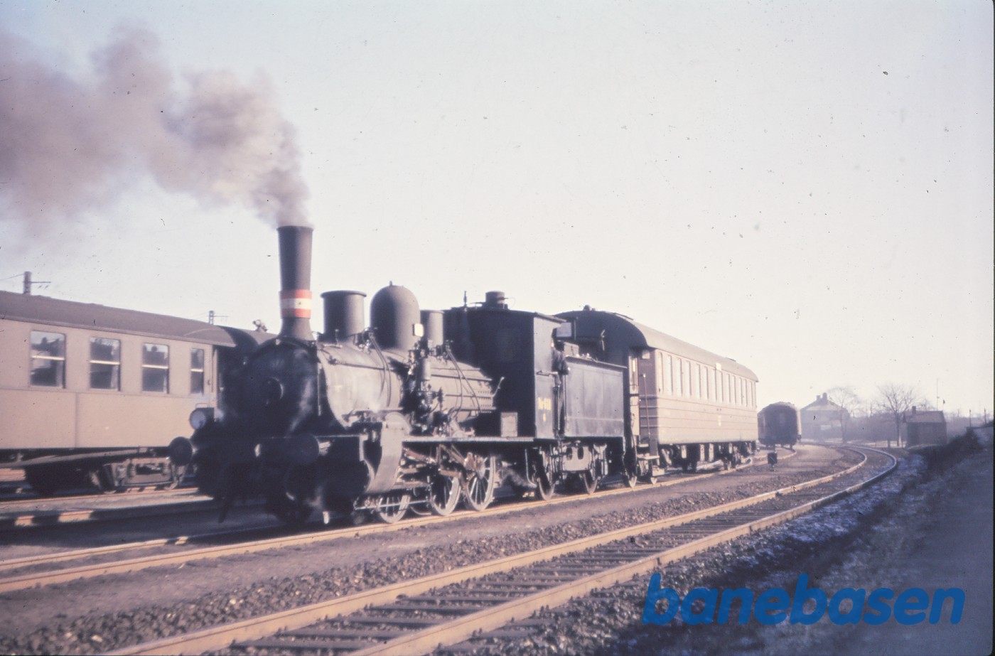 G 611 rangerer med SJ-vogne G 611 rangerer med SJ-vogne