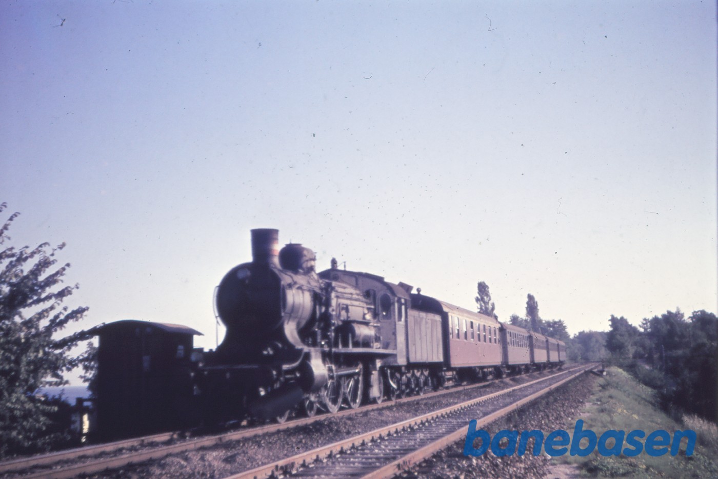 P-maskine med tog 453 kort før Helsingør P-maskine med tog 453 kort før Helsingør