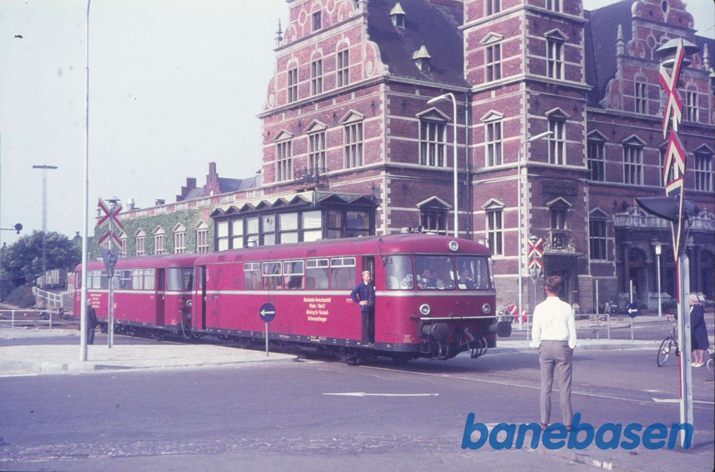 Måletog, motorvogn Hannover 5087 + styre-målevogn Hannover 5088 Måletog, motorvogn Hannover 5087 + styre-målevogn Hannover 5088