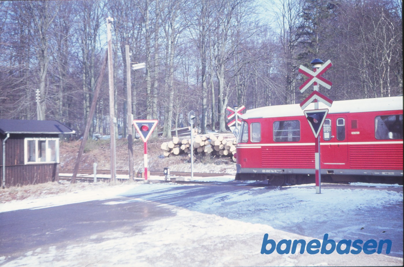 Y-tog under udkørsel Y-tog under udkørsel