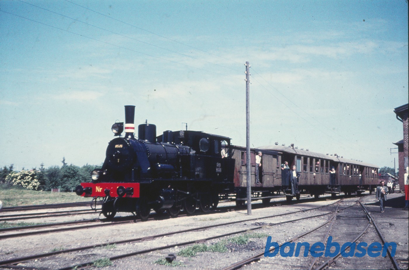 Damplokomotiv nr. 7 med udflugtstog for DMJK Damplokomotiv nr. 7 med udflugtstog for DMJK