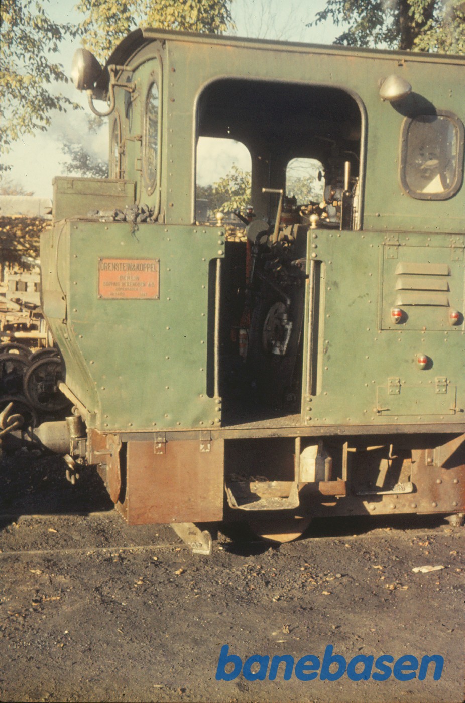 Førerhus på damplokomotiv B 2 Førerhus på damplokomotiv B 2