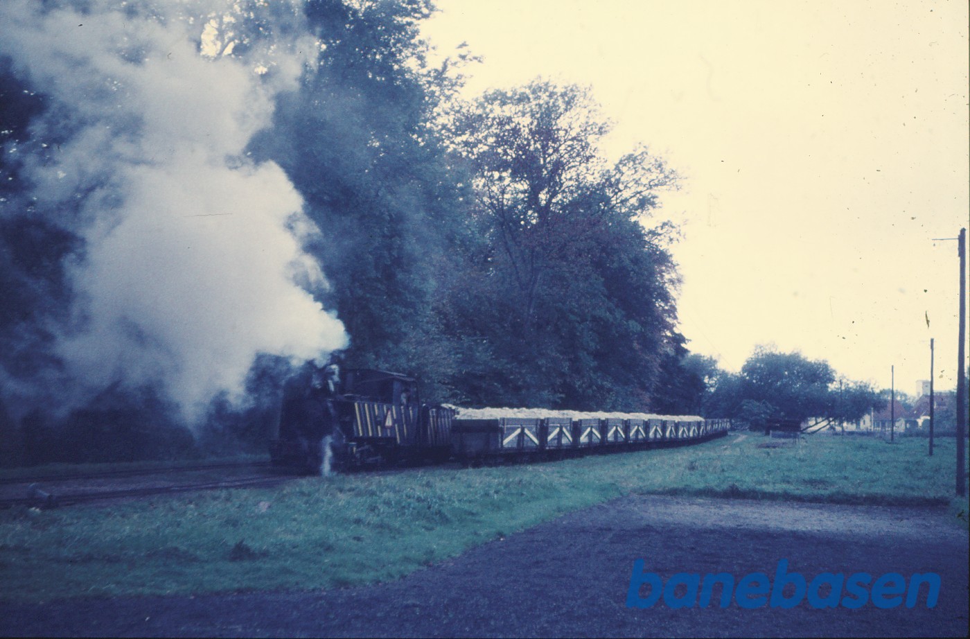 Rangering på opstillings-sporene i "Engen" Rangering på opstillings-sporene i "Engen"
