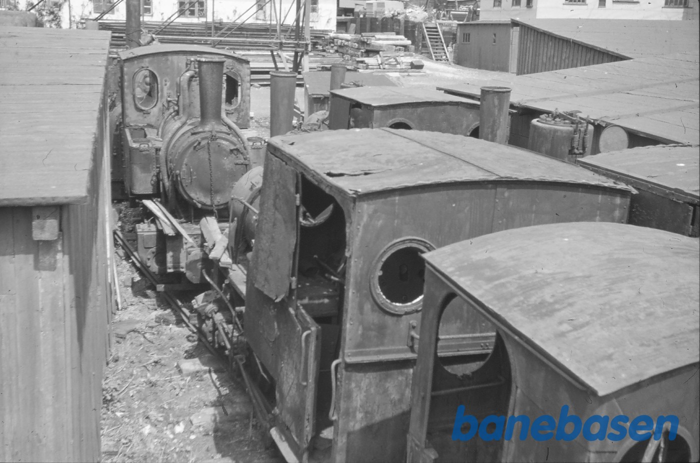 Damplokomotiv Henschel 25423/1943 (set forfra) Damplokomotiv Henschel 25423/1943 (set forfra)