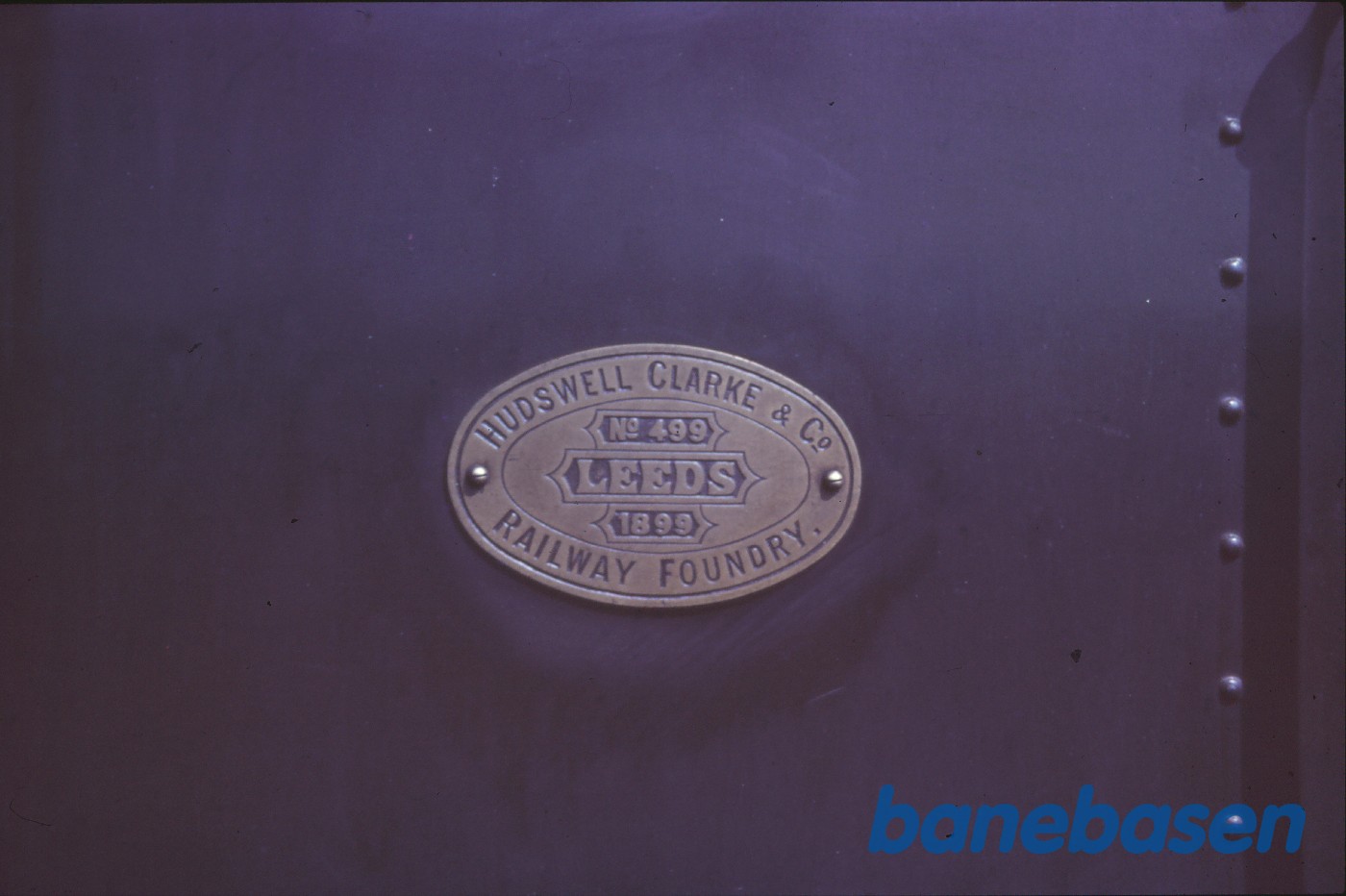 Fabriksskilt damplokomotiv nr. 2 Fabriksskilt damplokomotiv nr. 2