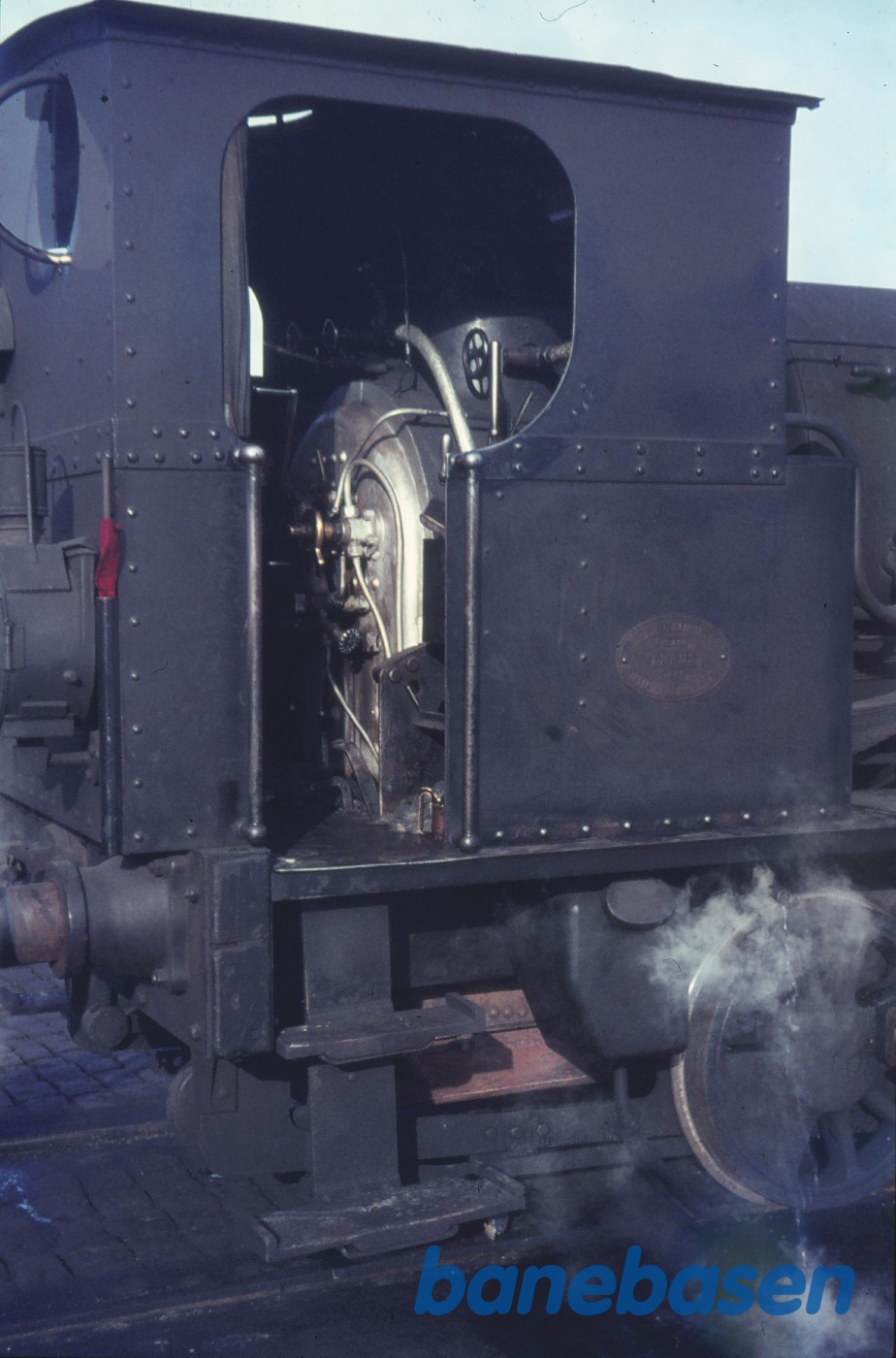 Førerhus på damplokomotiv nr. 2 Førerhus på damplokomotiv nr. 2