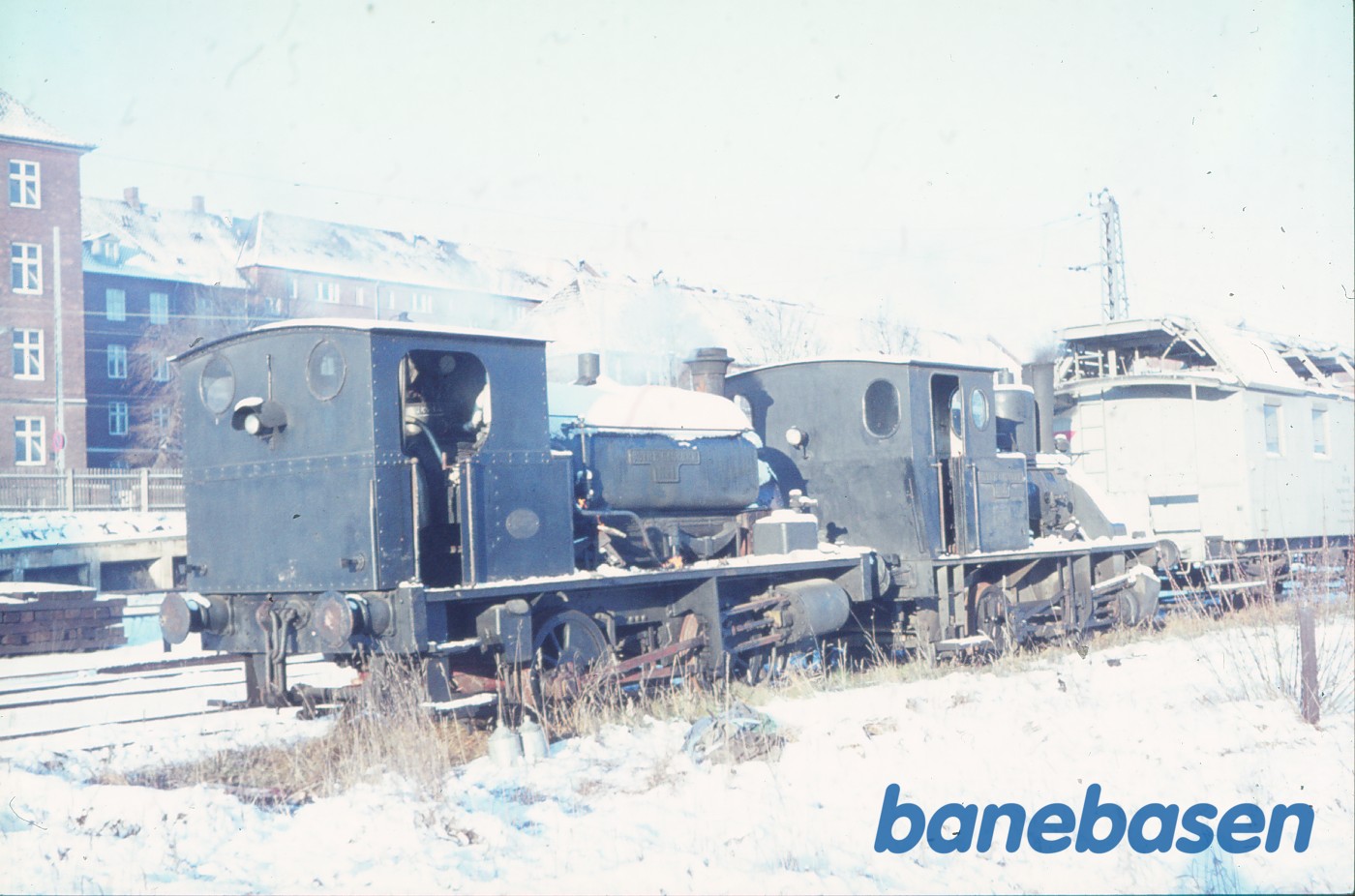 Damplokomotiv nr. 1 og nr. 3 Damplokomotiv nr. 1 og nr. 3