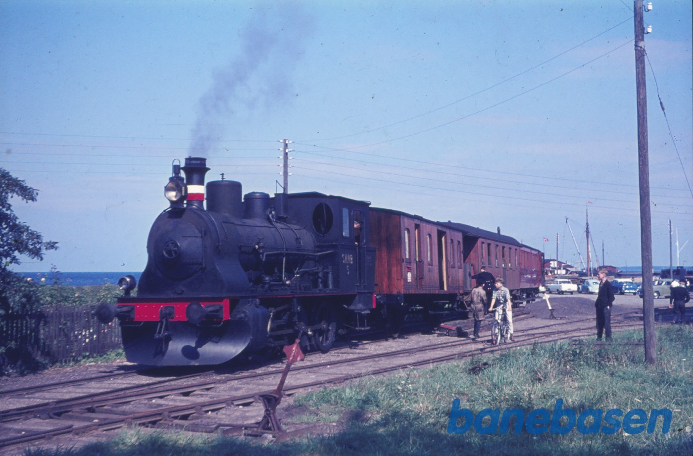 SNNB nr. 5 med veterantog SNNB nr. 5 med veterantog