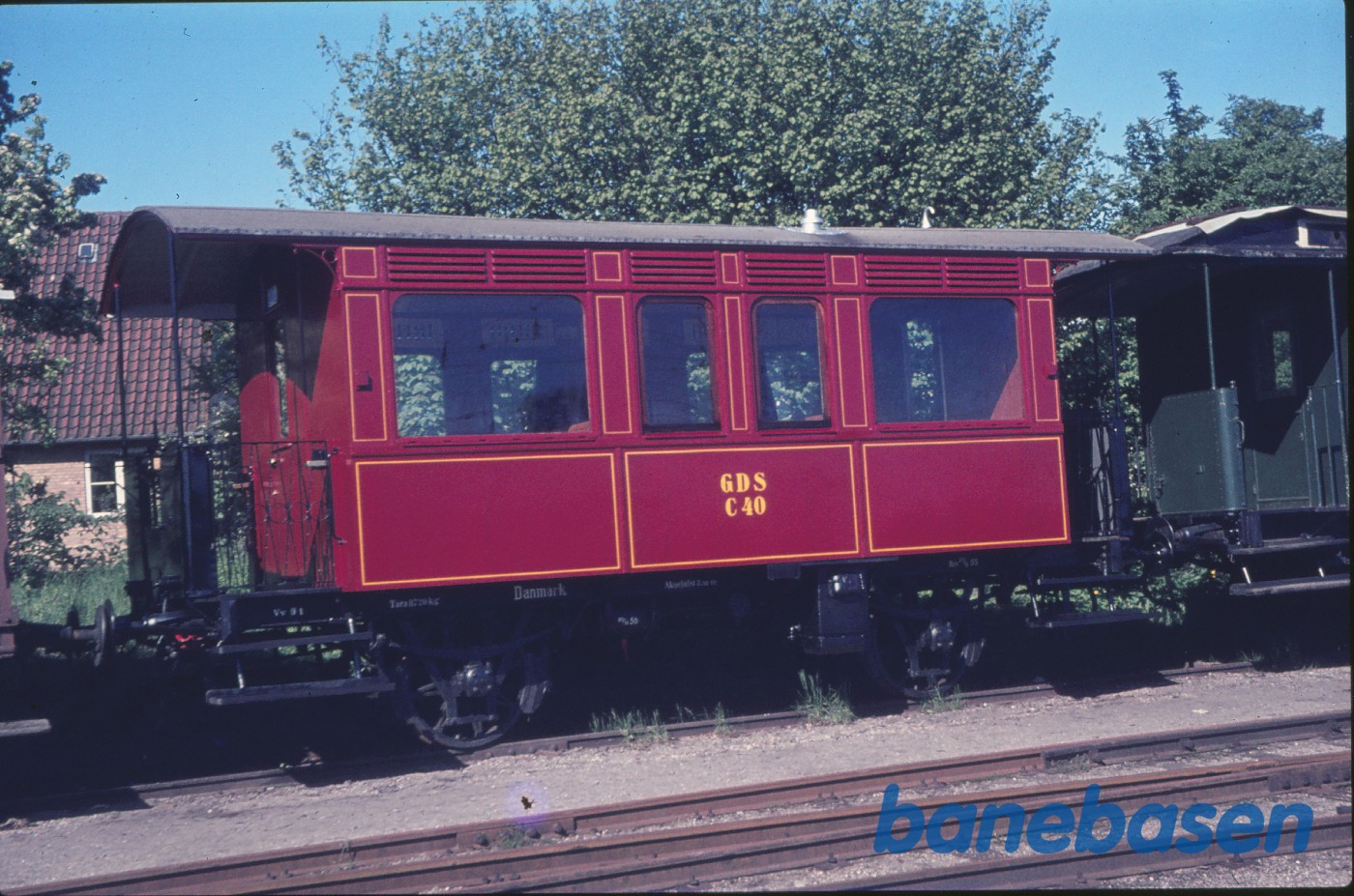 Personvogn GDS C 40 nymalet Personvogn GDS C 40 nymalet
