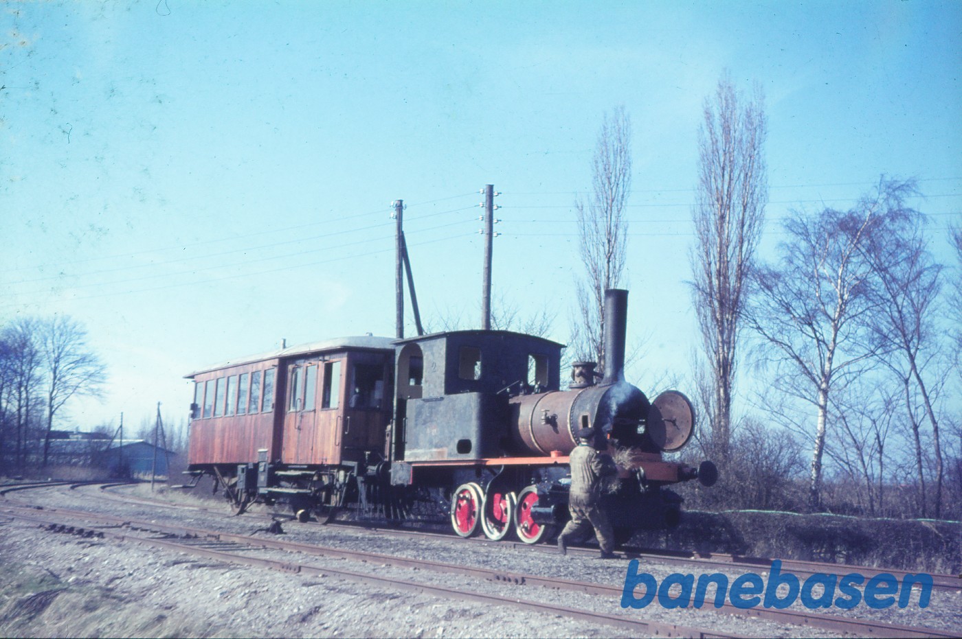 Prøvekørsel af ØSJS nr. 2 med LB M 1 Prøvekørsel af ØSJS nr. 2 med LB M 1
