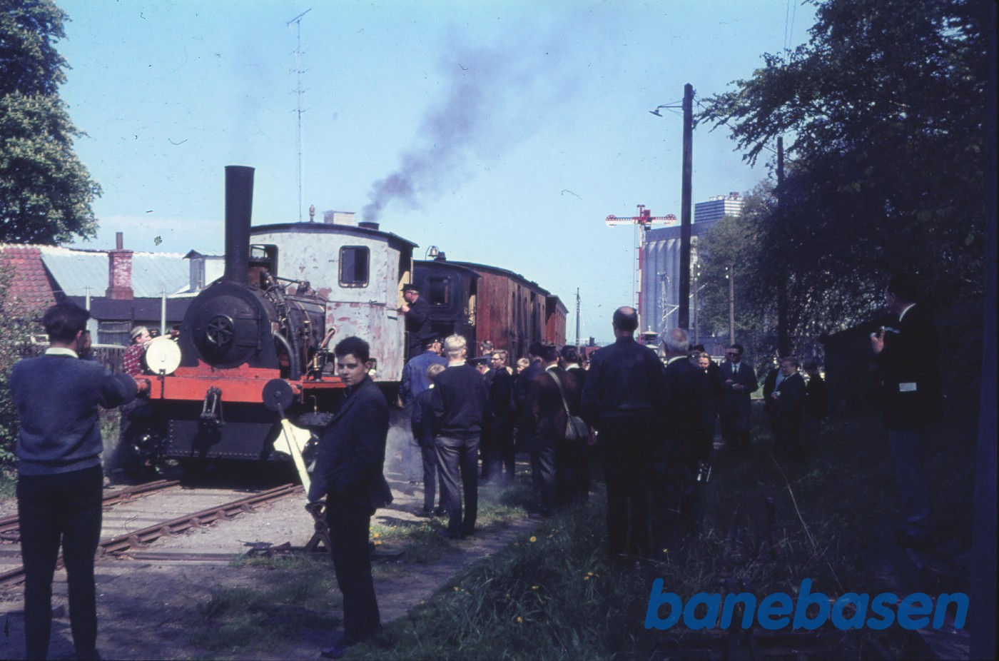 Prøvekørsel af ØSJS nr. 2 i forspand med ØSJS nr. 3 Prøvekørsel af ØSJS nr. 2 i forspand med ØSJS nr. 3