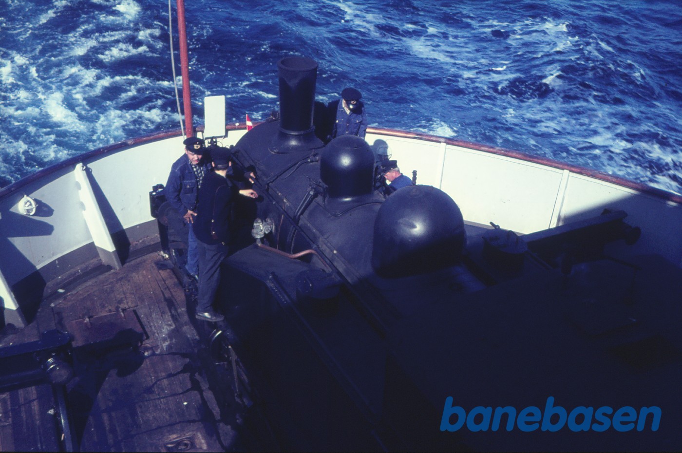 Damplokomotiv OKMJ 14 ombord på M/F Fyn Damplokomotiv OKMJ 14 ombord på M/F Fyn