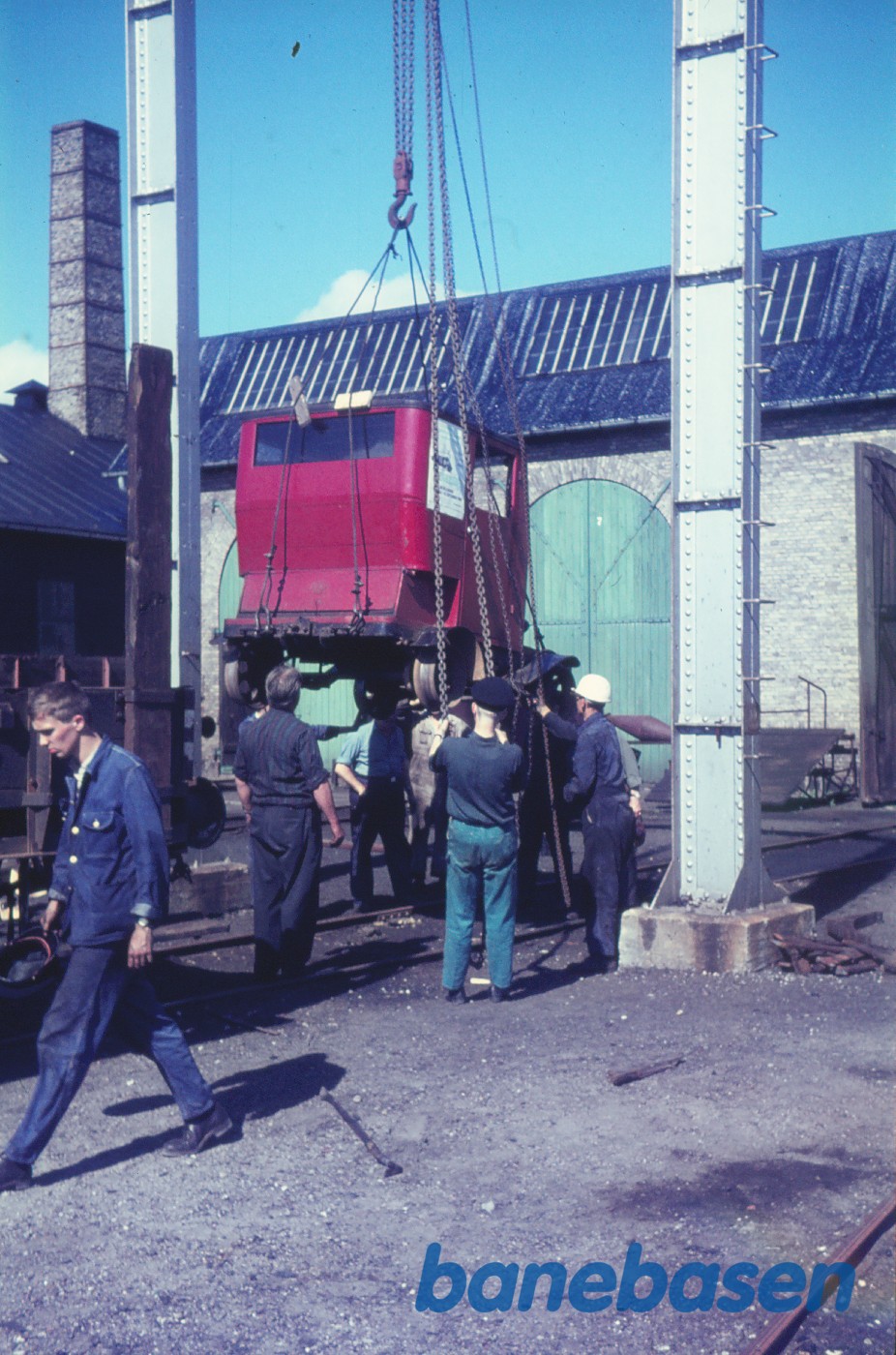 Aflæsning af NFJ-skinnebil Aflæsning af NFJ-skinnebil