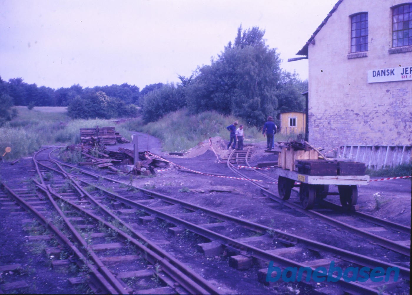 Anlæg af smalspor Anlæg af smalspor