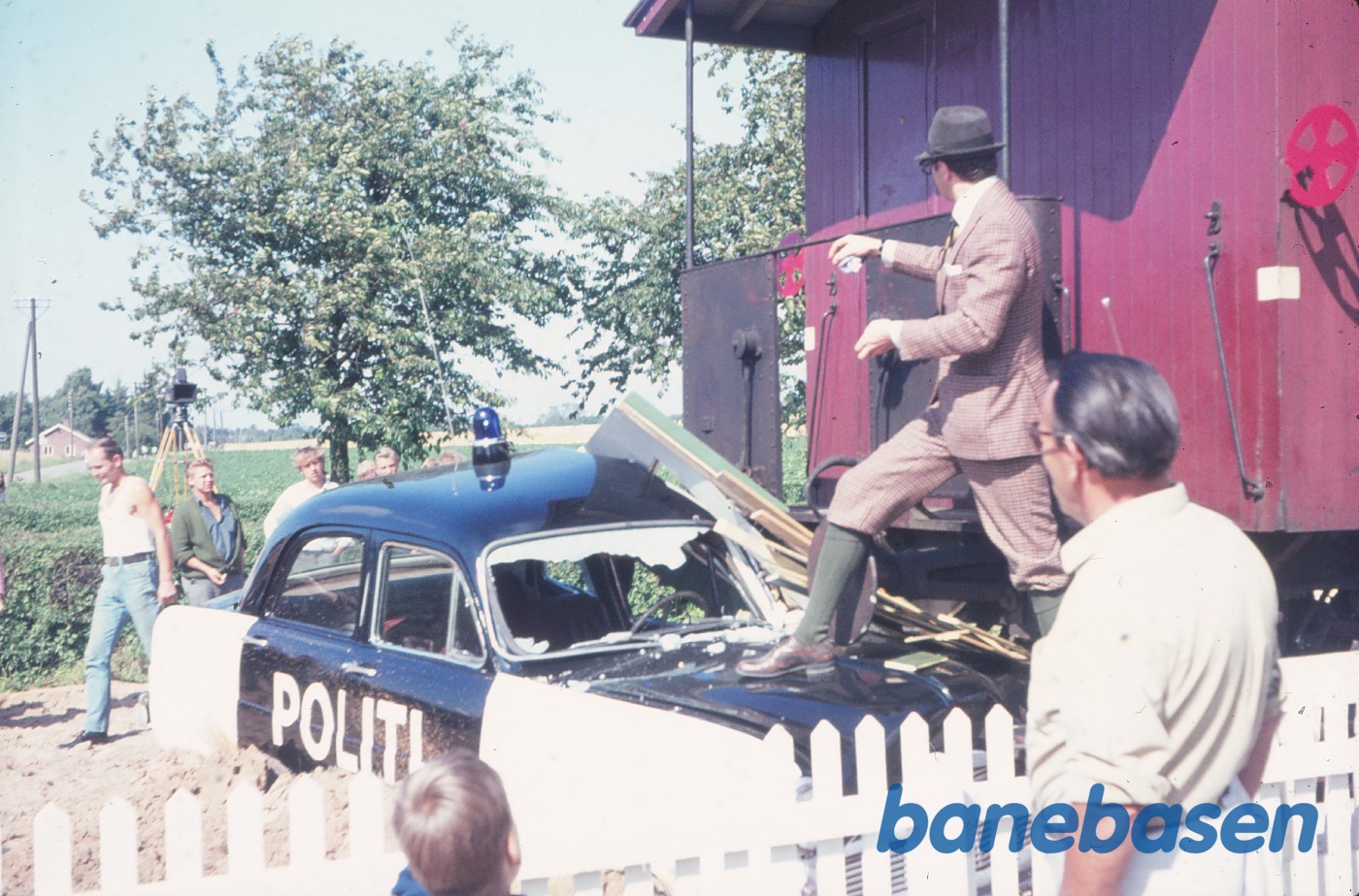 Filmoptagelser til Olsen-Banden film med SVJ G 40 Filmoptagelser til Olsen-Banden film med SVJ G 40