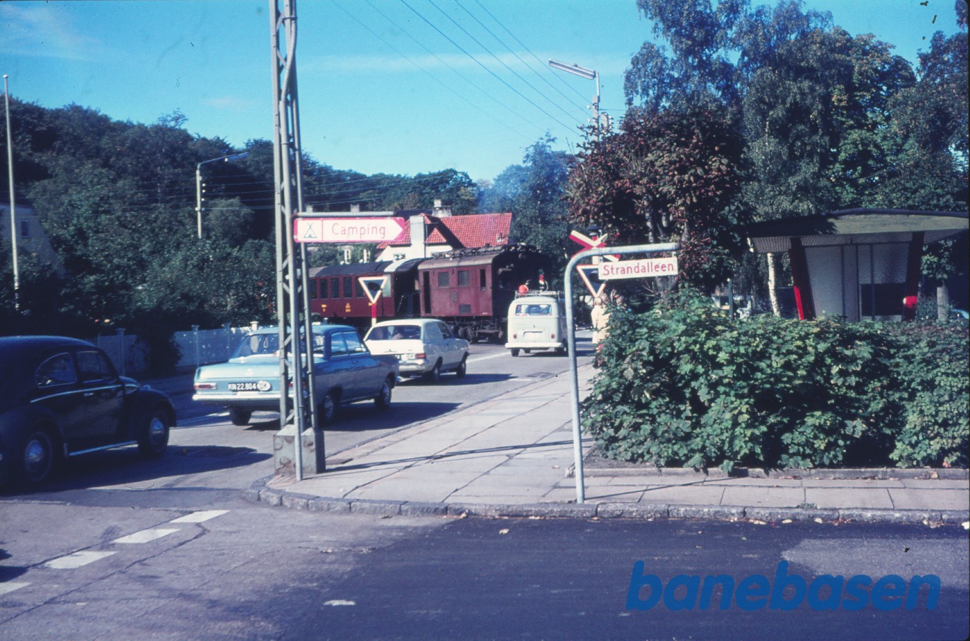 Materieltransport med HHJ (HHGB) M 4 ved Marienlyst trb. Materieltransport med HHJ (HHGB) M 4 ved Marienlyst trb.