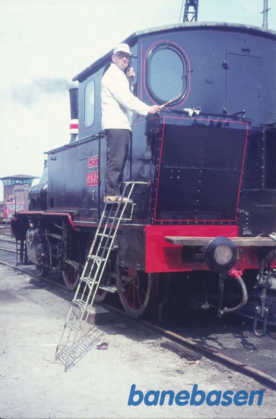 Damplokomotiv ØSJS nr. 7, Ljungberg stafferer Damplokomotiv ØSJS nr. 7, Ljungberg stafferer