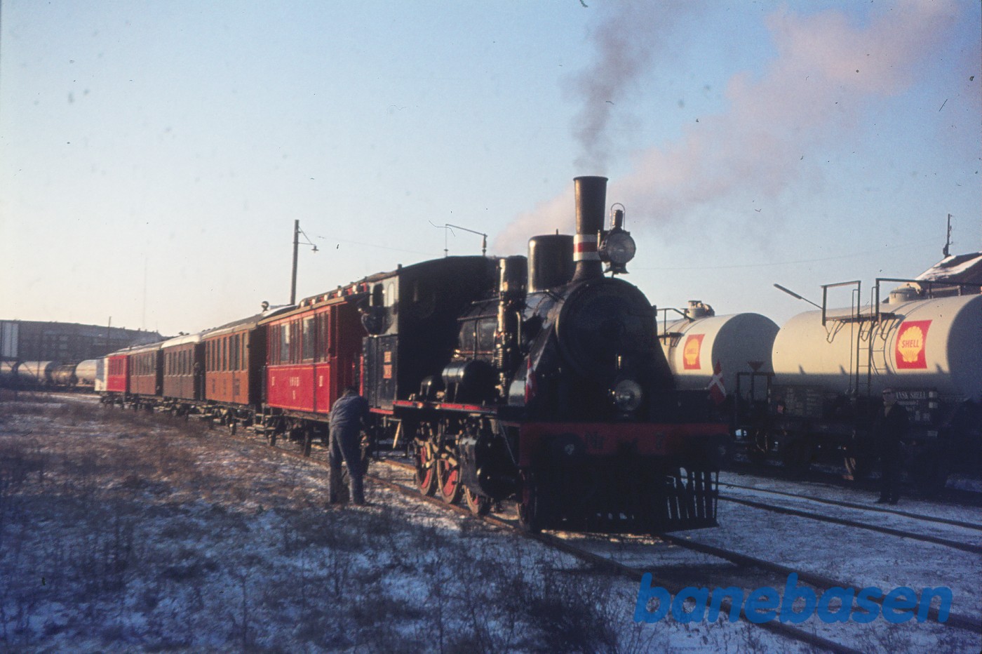 ØSJS nr. 7 med veterantog ØSJS nr. 7 med veterantog