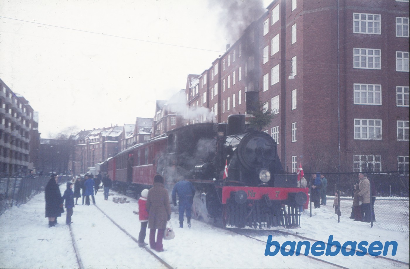 ØSJS nr. 7 med veterantog (juletog) ØSJS nr. 7 med veterantog (juletog)