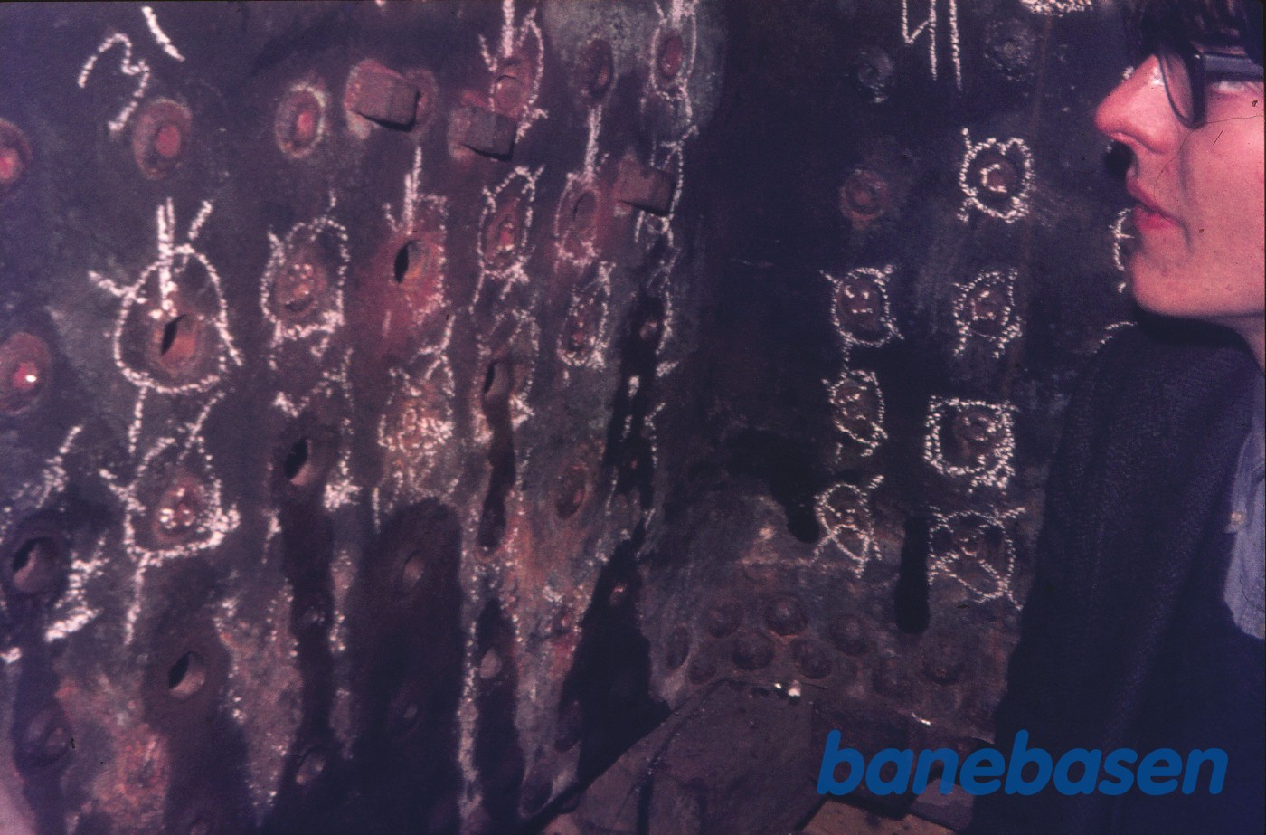 Fyrkasse-arbejde på ØSJS nr. 7 Fyrkasse-arbejde på ØSJS nr. 7