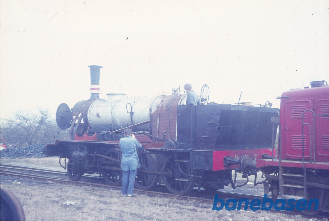 ØSJS nr. 7 under istandsættelse ØSJS nr. 7 under istandsættelse