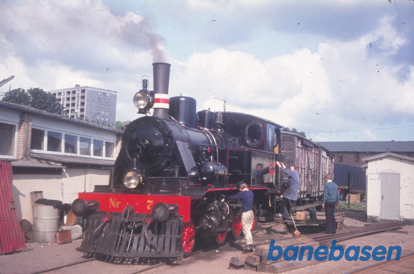 Klargøring af ØSJS nr 7 Klargøring af ØSJS nr 7