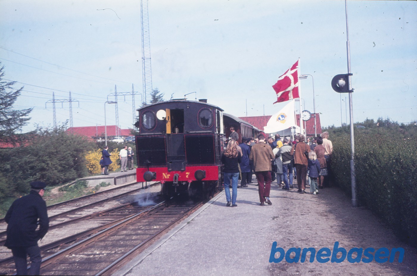 ØSJS nr. 7 med veterantog ØSJS nr. 7 med veterantog