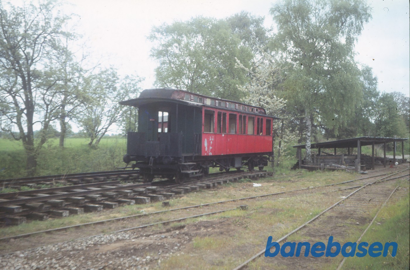 Personvogn HHGB A 1 under istandsættelse Personvogn HHGB A 1 under istandsættelse