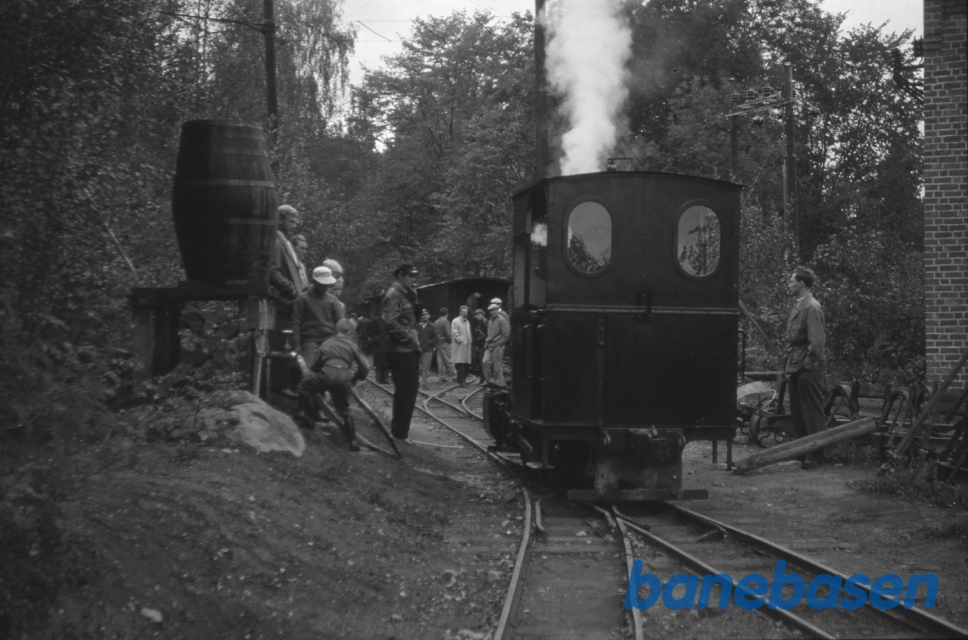 Damplokomotiv nr. 2 "LOTTA" rangerer Damplokomotiv nr. 2 "LOTTA" rangerer