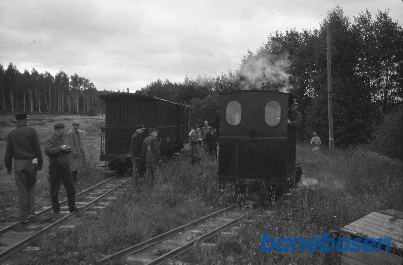 Damplokomotiv nr. 2 "LOTTA" rangerer Damplokomotiv nr. 2 "LOTTA" rangerer