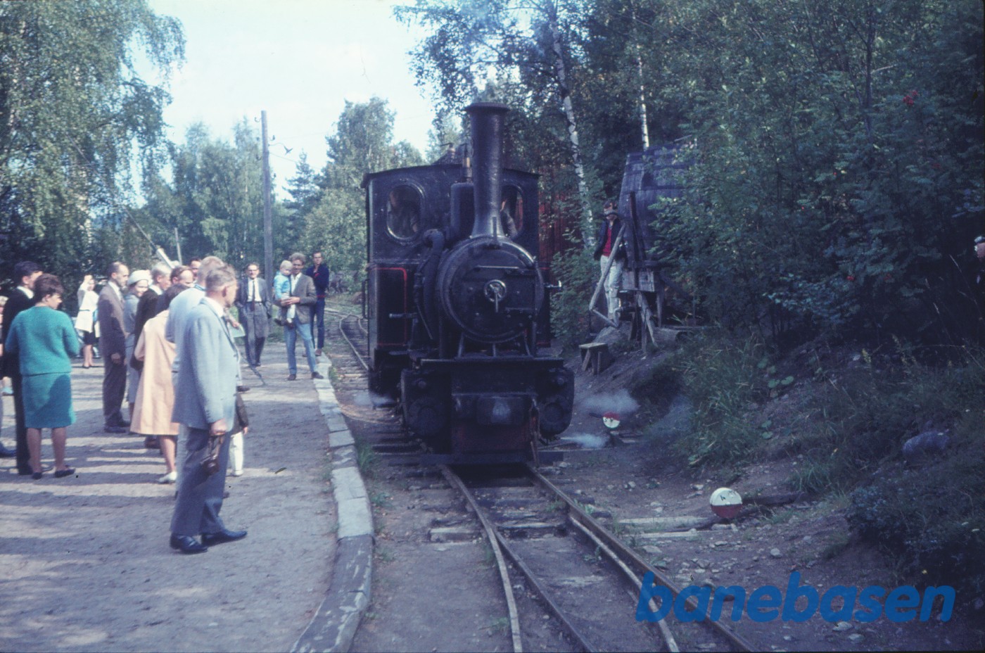 Damplokomotiv nr. 3 "DYLTA" rangerer Damplokomotiv nr. 3 "DYLTA" rangerer