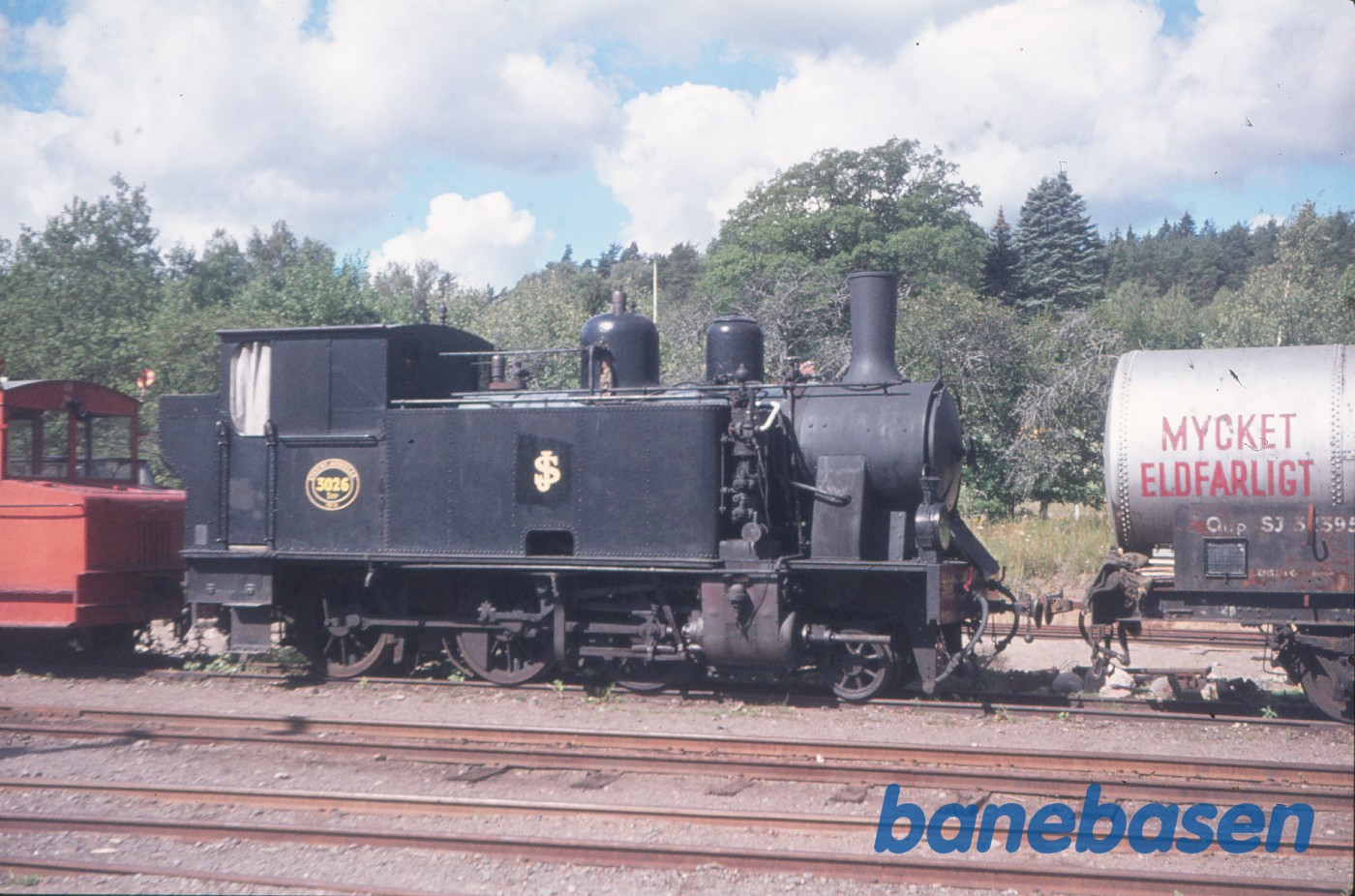 Damplokomotiv SJ S9p nr. 3026 Damplokomotiv SJ S9p nr. 3026