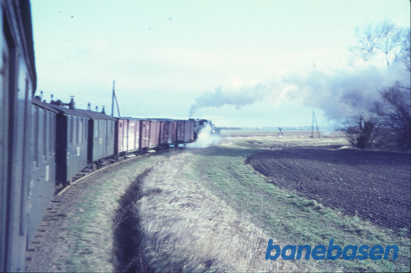Blandettog på fri strækning Blandettog på fri strækning