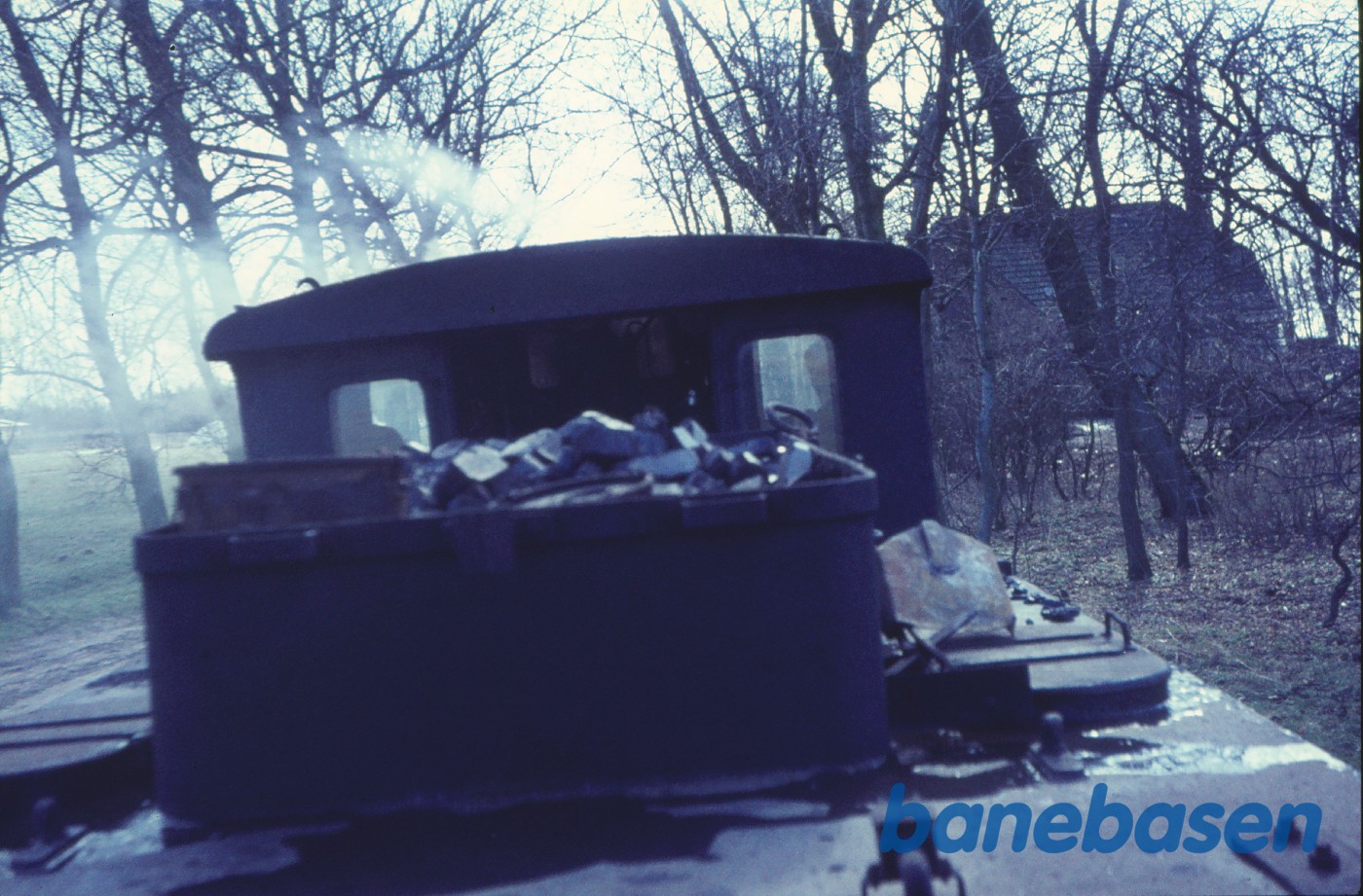 Vue fra personvogn mod damplokomotiv 99 4652 Vue fra personvogn mod damplokomotiv 99 4652