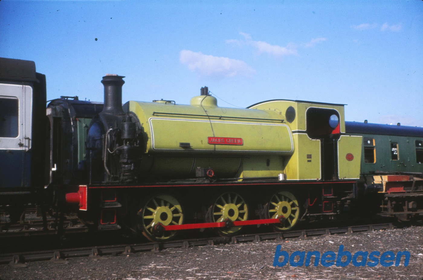 Damplokomotiv Nassington Ironstone Quarries "Jacks Green" Damplokomotiv Nassington Ironstone Quarries "Jacks Green"