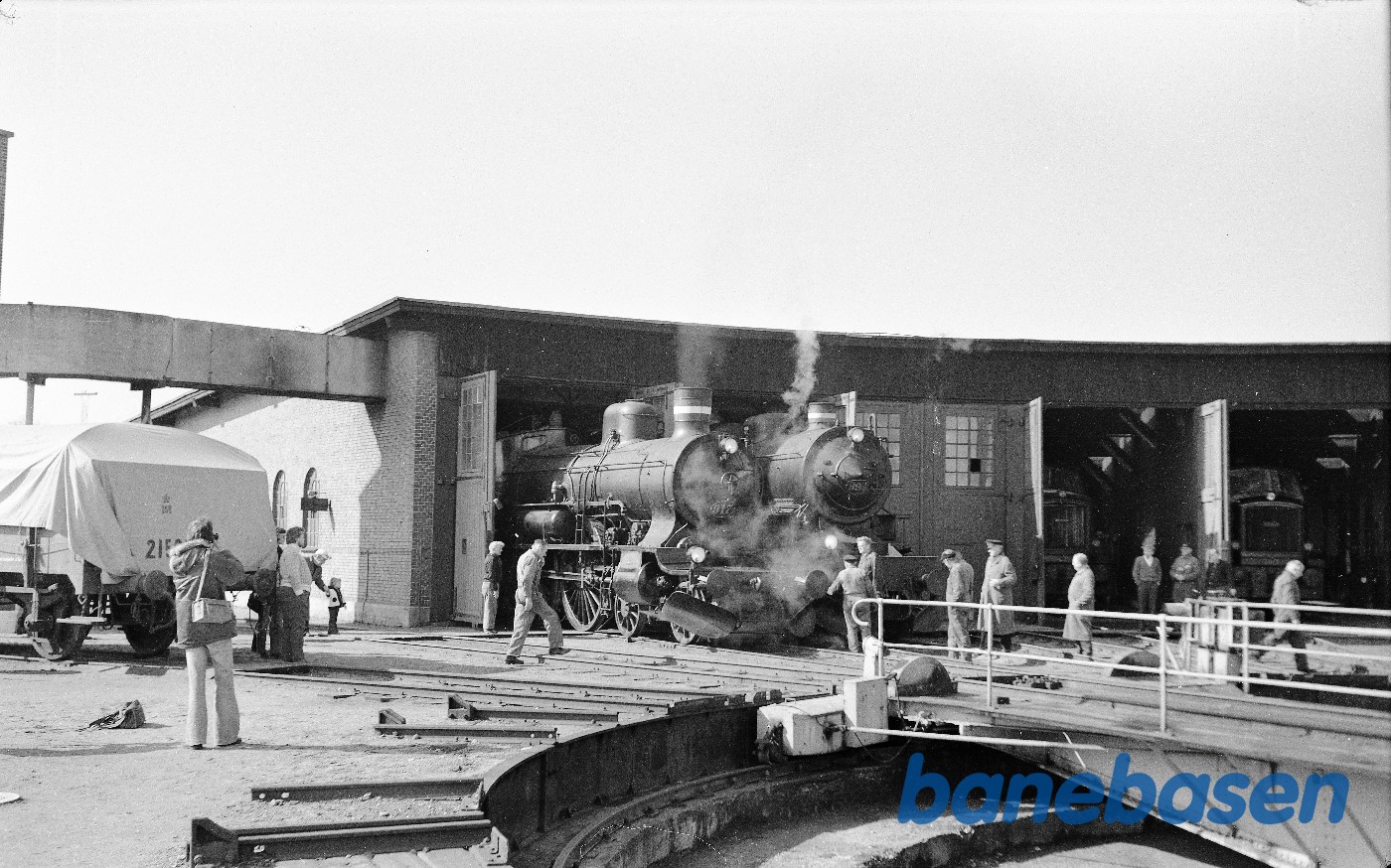 Korsør maskindepot med P 917 og E 994 Korsør maskindepot med P 917 og E 994