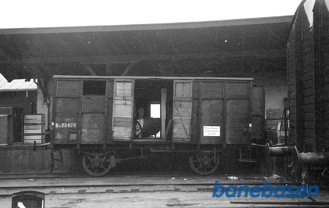 Lukket godsvogn Lukket godsvogn