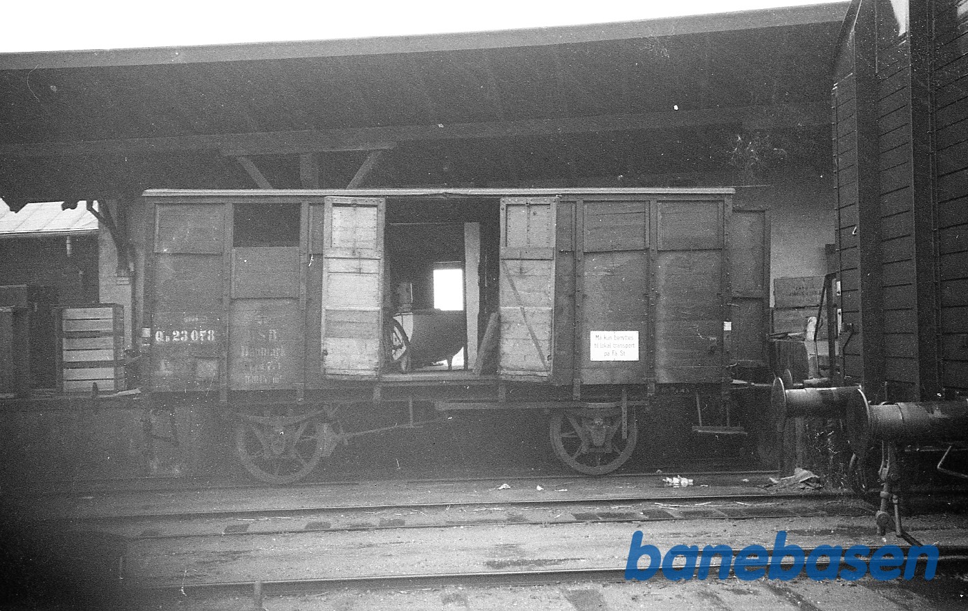 Lukket godsvogn Lukket godsvogn