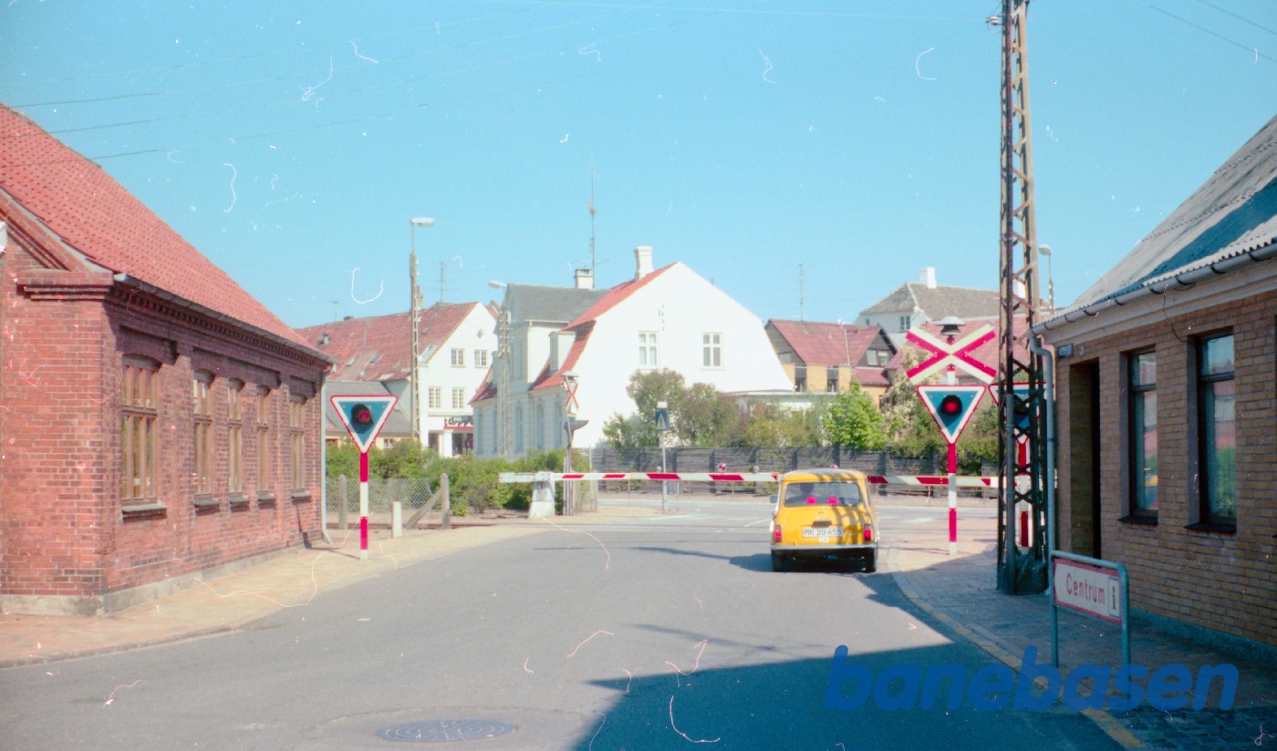 Overkørsel ved Østerbrogade Overkørsel ved Østerbrogade