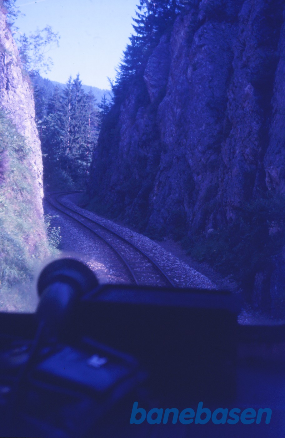 Vue fra toget på fri strækning Vue fra toget på fri strækning