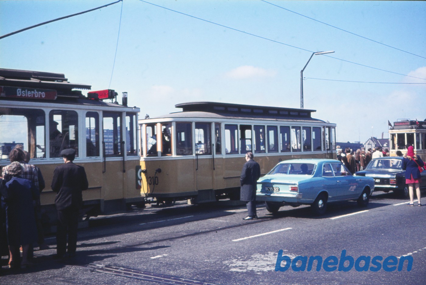 Sporvejskavalkade i anledning af sporvognsdriftens ophør Sporvejskavalkade i anledning af sporvognsdriftens ophør