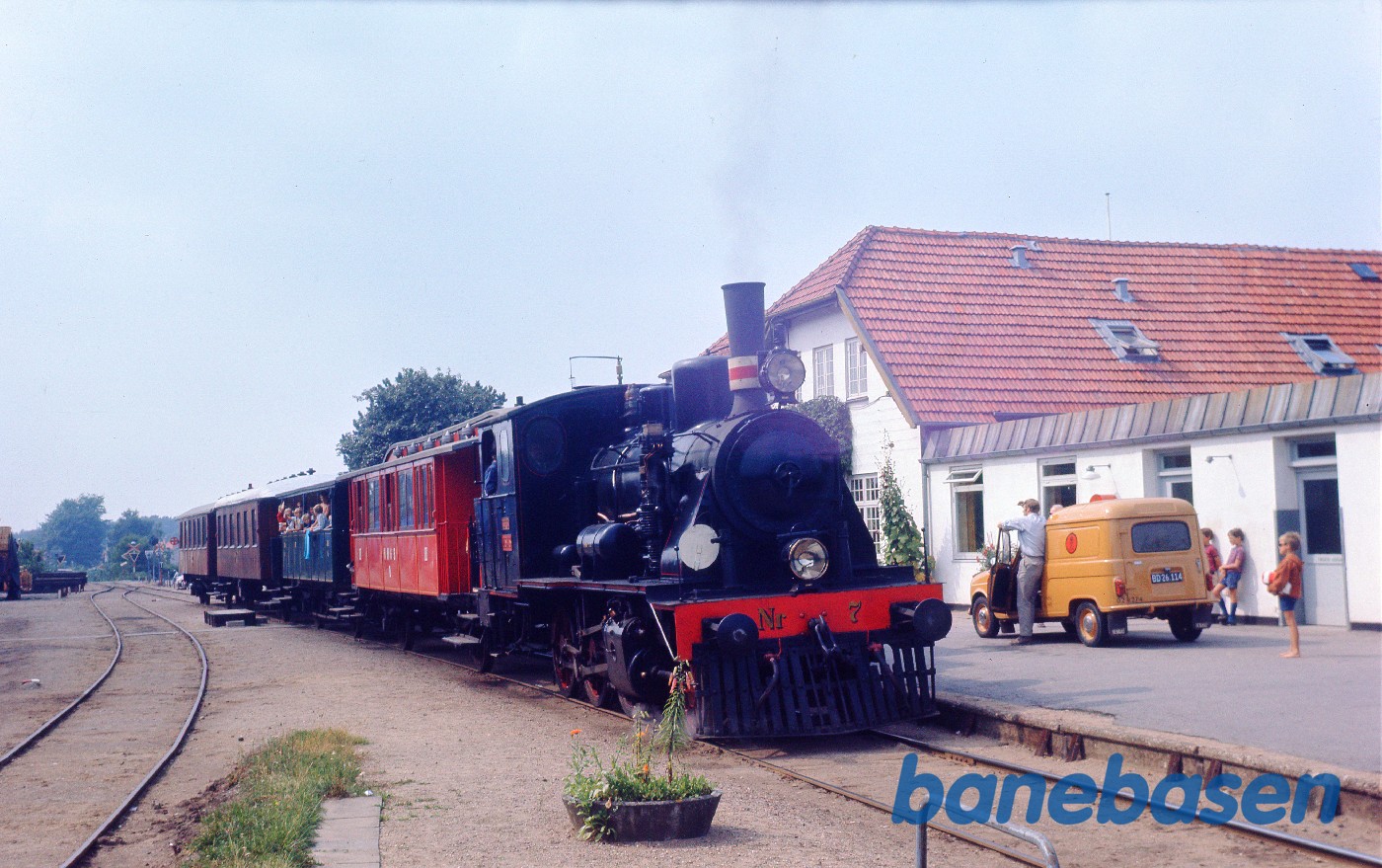 ØSJS nr. 7 med veterantog ØSJS nr. 7 med veterantog