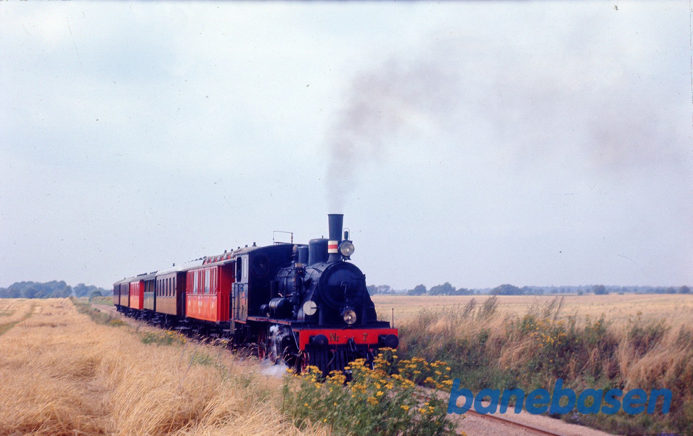 ØSJS nr. 7 med veterantog ØSJS nr. 7 med veterantog