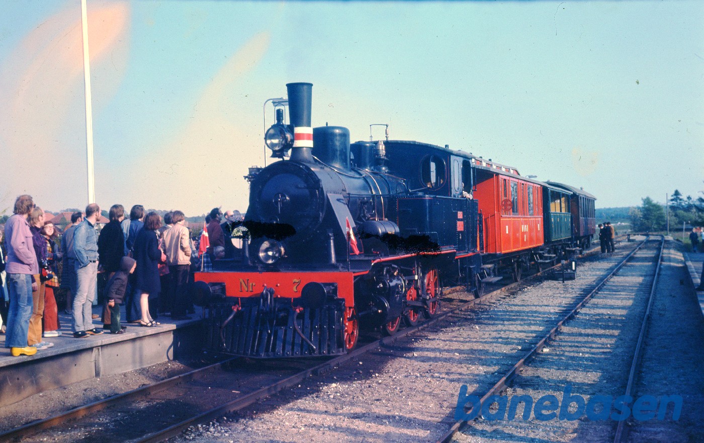 ØSJS nr. 7 med veterantog ØSJS nr. 7 med veterantog
