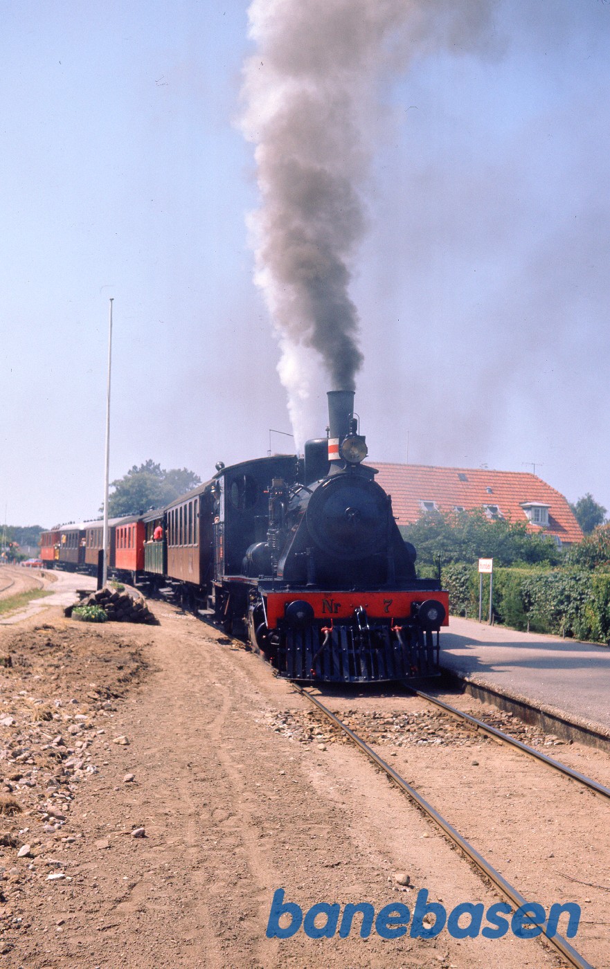 ØSJS nr. 7 med veterantog ØSJS nr. 7 med veterantog