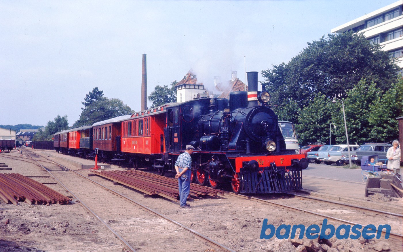 ØSJS nr. 7 med veterantog ØSJS nr. 7 med veterantog