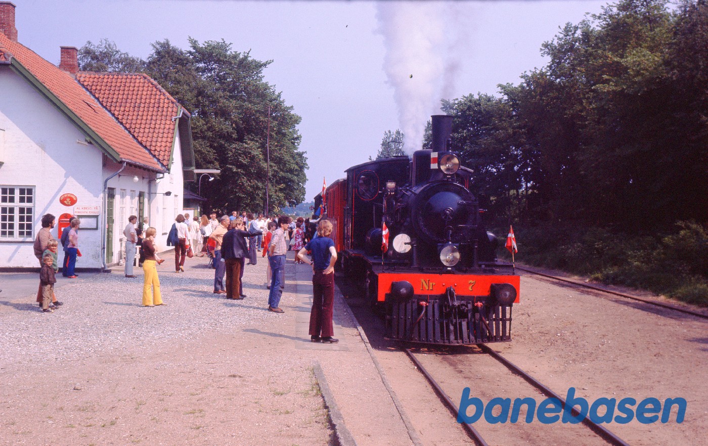 ØSJS nr. 7 med veterantog ØSJS nr. 7 med veterantog