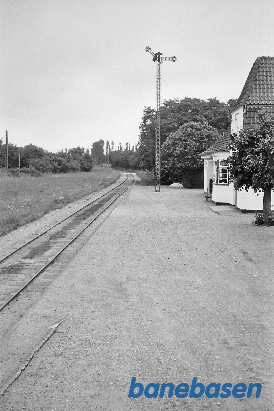 Indkørsel fra Nakskov Indkørsel fra Nakskov